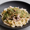 ニラごまだれ冷しゃぶうどんのレシピ