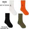 decka Quality socks BRU NA BOINNE デカ ブルーナボイン Pile Socks-Embroidery-MJ パイルソックス
