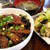 新潟駅万代口側「Ajiの極」A-5ランクのお肉を使ったランチ「村上牛のカルビ丼」いただきました( ＾∀＾)！！