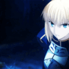 Fate/stay　night [UBW] 　07　セイバーさんバトルgif