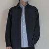 ミニマリストにおすすめ！UNIQLO ジャージーオーバーシャツが便利！カーディガンが苦手な男性にも