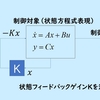 最適制御による状態フィードバック制御: 状態方程式に基づく制御