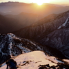 雪山の毛虫