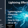 【Unity】簡単に雷のエフェクトを作成できる「Lightning Bolt Effect for Unity」紹介（無料）