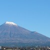 今朝の富士山