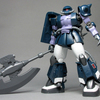 HG 1/144 MS-06R-1A 高機動型ザクII オルテガ機(THE ORIGIN)素組レビュー