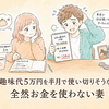 6月の趣味代5万円を半月で使い切りそうな夫と、全然お金を使わない妻