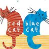  ４０．Red Cat, Blue Cat