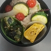 お弁当を作りました！（豚肉とズッキーニの甘酢炒め）