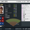 プロスピ2025 山﨑武司 (2009年ver) 再現選手 スピナンバー