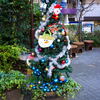 新宿荒木町のクリスマスツリー