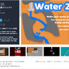 【新作無料アセット】2Dの物理的に流れる「水」をシミュレート！実にリアルな2D水システムが無料でお得♪ ウォーターゲームを開発しよう「Water 2D」