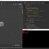 Blender2.9で利用可能なpythonスクリプトを作る その８０（メッシュのポリゴン数を取得する）