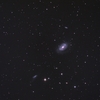 かみのけ座の綺麗な銀河NGC4725と特異銀河Arp159(NGC4747)