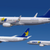  【FSX】【P3D】PMDG737NGX用 スカイマーク B737-800 塗装パック 