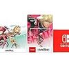 amiibo ダブルセット[ホムラ/ヒカリ] + amiibo シュルク(大乱闘スマッシュブラザーズシリーズ) (【Amazon.co.jp限定】Nintendo Switch ロゴデザイン マイクロファイバークロス 同梱)