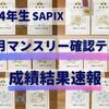 【小4】サピックス4年生10月マンスリー確認テスト成績結果速報 