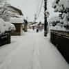 大雪でばぁばの誕生日が・・・