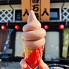 北海道港町食堂｜千客万来｜ずっしりあずきソフトクリーム