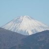 高台からの富士山