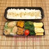 肉団子と水菜の中華餡掛け弁当