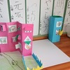２年生：図工「窓を開いて」作品