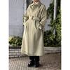 AURALEE (WOMEN'S) / WOOL MAX CANVAS SOUTIEN COAT