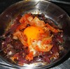  鰹たたきの冷そば と 鰹たたきのユッケ風