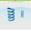 Autodesk 123Dでばねをモデリングする方法