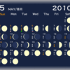 ５月・皐月（さつき）・月齢カレンダー