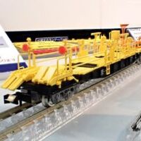 チキ5500形貨車（JR西日本仕様）が入線しました。 TOMIX 98832 ☆彡 