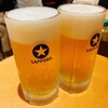 久しぶりの生ビール(ジョッキ)