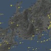 台風近づく