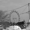 a happy new year from a Ferris wheel