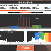 【Zwift】ローラー上で挫折！Muscle SST & Temp & Burst