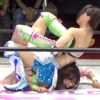 【女子プロレス】 逆エビ固め（上谷沙弥）②