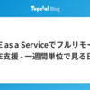 SRE as a ServiceでフルリモートSRE支援 - 一週間単位で見る日常