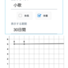 【セワシタ？】カレンダー機能とグラフ機能を追加しました。