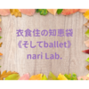 衣食住の《住》季節の変わり目ポイント・バレエソックス【なりさらりブログ】