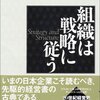 組織は戦略に従う