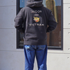 ベトジャンでお馴染みの柄をTAILOR TOYO テーラー東洋 はアレンジしてクルースウェットパーカに！！SUKA HOODED PARKA EMBROIDERED  “SAIGON 1962”