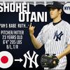 金なんかめ当てじゃない大谷翔平にヤンキースはNOTANI！