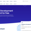 SFDC：Get a Trial Development Environment for Freeサイトを見てみました