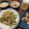 「ゴーヤ」と「やげん軟骨」で晩酌メニュー！