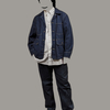 UNIQLO U デニムジャケット & Dickies 874 春秋コーデ