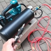 新たな挑戦！Makita充電式空気入れMP001Gの空気をエアタンクで貯める！～後編～