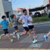 1km × 5 インターバルでスピード強化