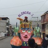 エクアドル田舎町のカーニバル風景（エクアドル