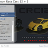 CRC12 - Cartoon Race Cars 12 + 2　チョロQみたいなミニカーセット