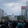 白鷺城とブルー。